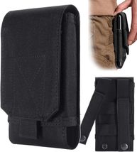 Urvoix Black Army Camo Molle Bag for Mobile Phone Belt Pouch Holster Cover Case  - £12.97 GBP