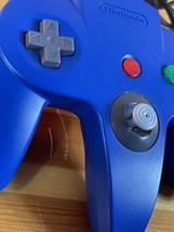 Official Nintendo 64 N64 Authentic Original Blue OEM NUS-005 Controller - $25.20