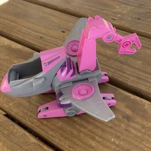 PAW Patrol Dino Rescue Skye Deluxe Vehicle Pink Gray - £5.37 GBP