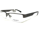 Alberto Romani Eyeglasses Frames AR 2004 GM Black Gunmetal Gray 54-18-140 - £43.95 GBP
