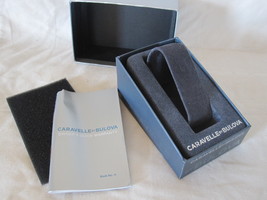 Replacement Caravelle / Bulova model #45M105 Watch box w/ booklet #11 - £9.59 GBP