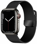 Magnetic Metal Milanese Loop Band Compatible with Apple Watch Band 42mm ... - £10.89 GBP