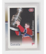 2017 Canada Post Montreal Canadiens Jean Beliveau $1.80 Stamp - £3.18 GBP