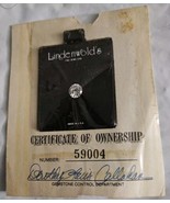 Vtg 1980s Lindenwold Fine Jewelers Cubic Zirconia Loose Gemstone Cert. O... - $5.68