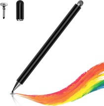 2 in 1 Disc Stylus Pens for Touch Screens Durable Aluminum Alloy Design Fine Com - £17.71 GBP