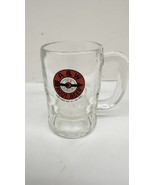 Vintage A&amp;W Restaurant Heavy Glass Root Beer Mug 8oz Arrow Logo Thumbprint - €9,47 EUR