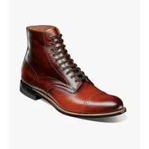 Stacy Adams Madison Cap Toe Lace Up Boot Tone On Tone Cognac 00110-221 image 15