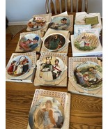 Lot of 10 Vintage Knowles Collector Plates Wedgewood Avon ￼ - $45.55 CAD