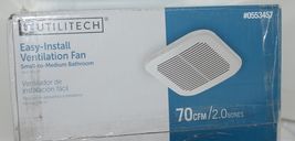 Utilitech 0553457 Easy Install Ventilation Fan Small Medium Bathroom image 8