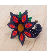 Macrame flower bracelet - $58.00