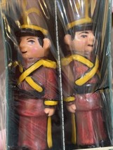 Vintage Kandy’s Folk Art Kurt Adler Toy Soldier Christmas Candles Tapers New - £10.19 GBP