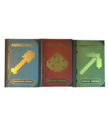 Minecraft Handbook Lot: 3 Books-Hard Cover: Video Game Strategy Guides - £11.76 GBP