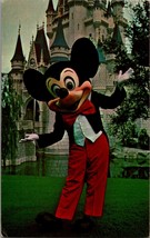 Vtg Postcard, Disneyland Welcome to the Magic Kingdom, Mickey Mouse - $6.79