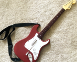 Rockband 3 Red Fender Stratocaster Guitar Wii U Harmonix Red NO DONGLE - $69.99