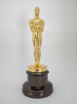 Golden Plated Metal 1: 1 Oscar Statue Ornaments Trophy Awards Figur Prei... - $499.99