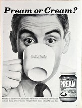 PREAM - Instant Coffee - Breakfast - Cream - Dairy Product-1962 Vintage ... - $212.67 MXN