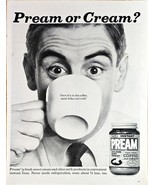 PREAM - Instant Coffee - Breakfast - Cream - Dairy Product-1962 Vintage ... - $212.67 MXN