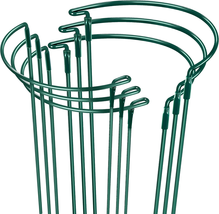 Plant Supports Stakes 6PCS, Half round Metal Garden Stakes Plant Support... - $334.20 MXN