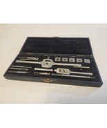 Antique Morse Twist Drill MTD No. 1 Tap Die Wooden Box  Vintage - $1,368.68 MXN