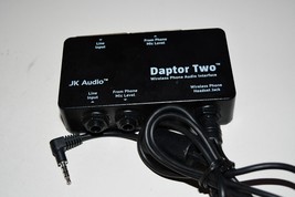 JK Audio Daptor Three Bluetooth Cell Phone Audio Interface mint 2g - £92.90 GBP