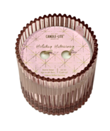 Candle-lite Holiday Hideaway Pink Ribbed Glass Candle 40hr Burn Time 2 W... - €20,74 EUR