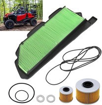 Air Filter and Oil Filter with O Ring Change Compatible with Honda Pione... - $39.59