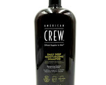 American Crew Daily Deep Moisturizing Shampoo Vegan 33.8 oz - £26.44 GBP