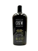 American Crew Daily Deep Moisturizing Shampoo Vegan 33.8 oz - £26.43 GBP