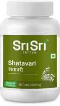 Sri Sri Tattva Shatavari Tablet 60tab Ayurvedic Free Shipping MN1 (Pack ... - $18.80
