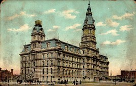 Vintage POSTCARD- Indianapolis, Marion County Court House BK50 - £2.33 GBP