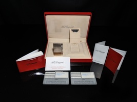 S.T. Dupont Palladium L2  Lighter and Cutter Combo - $995.00