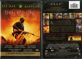 Thin Red Line Ws Dvd George Clooney Nick Nolte 20TH Century Fox Video New Sealed - £8.07 GBP