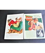 1930/40s Coca-Cola &quot; Let&#39;s get a Coca-Cola. The pause that refreshes.” (... - £7.75 GBP