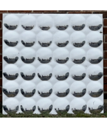 36&quot; Sq Turner Style Bubble Mirror Panel - Space Age Chrome Effect FREE D... - $2,716.58 CAD
