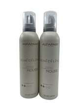 Alfaparf Semi Di Lino Cristalli Illuminating Mousse Flexible Hold 8.45 oz. Set o - £14.38 GBP