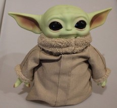 Star Wars Mandalorian The Child 11&quot; Plush Baby Yoda Doll Mattel Authenti... - $12.86