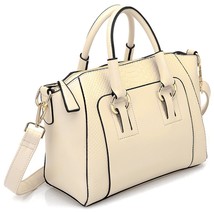 Women&#39;s Shoulder Bag in imitation leather Satchel Cross Body Tote Bag - £22.51 GBP