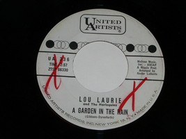 Lou Laurie A Garden In The Rain The Deep Blue Sea 45 Rpm Record UA Label - £31.85 GBP
