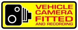 x2 15x6cm Vinyl Window Stickers dash cam vehicle camera security car van taxi - £4.92 GBP