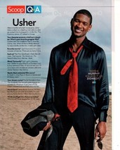 Usher Clipping Magazine photos orig 1pg 8x10 F10530 - £3.82 GBP