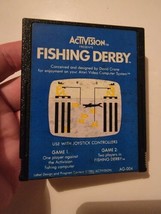 Fishing Derby Atari 2600 Cartridge Video Game Activision 1980 - £19.57 GBP