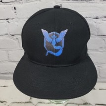 Team Mystic Pokemon Go Hat Unisex Adult Black Snapback Baseball Cap - £11.82 GBP