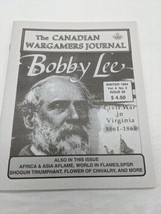 The Canadian Wargamers Journal Bobby Lee Winter 1994 Vol 8 No 2 Issue 38 - £7.56 GBP