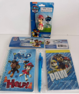 Lot Nickelodeon Paw Patrol Marshall Eraser Stationery Set Holographic Jo... - $364.34 MXN