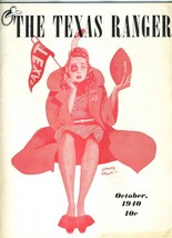 The Texas Ranger October 1940 University of Texas Humor Magazine Johnnie Latham - £27.34 GBP