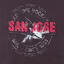Old Time Hockey San Jose Sharks NHL Mens size XL T Tee Shirt Brown Retro Look - £18.03 GBP