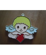 Vintage Hallmark Plastic Colorful Valentine Cupid Cookie Cutter - $113.18 MXN