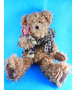 Boyds Bears Rusty &amp; Scardycrow Mint with tags 15&quot; Shaggy pile fabric - €14,42 EUR