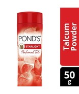 3 x Pond&#39;s Starlight Perfumed Talc 50 grams Talcum Powder orchid &amp; jasmi... - £10.54 GBP