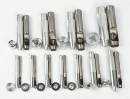 One Set Eyelet Punch Die Tool (No Eyelet) Grommet Clothing Leather Craft... - €7,98 EUR+